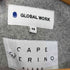 グローバルワーク GLOBAL WORK ケープメリノノーカラーコート レディース JPN:M