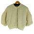 クラネ CLANE 23ss 3D DOT HALF SLEEVE KNIT CARDIGAN ハーフスリーブ ニット カーディガン レディース JPN:2