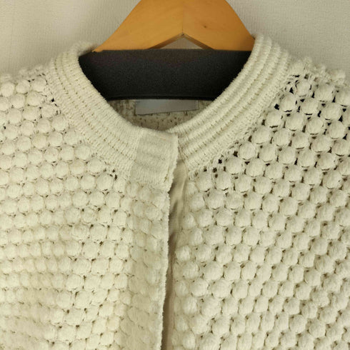 クラネ CLANE 23ss 3D DOT HALF SLEEVE KNIT CARDIGAN ハーフスリーブ ニット カーディガン レディース JPN:2