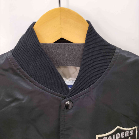 エヌエフエル NFL 90S MADE IN USA チームロゴワッペンスタジャン メンズ import:M