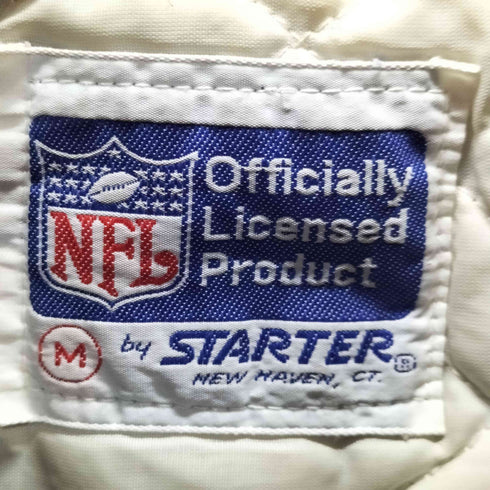 エヌエフエル NFL 90S MADE IN USA チームロゴワッペンスタジャン メンズ import:M