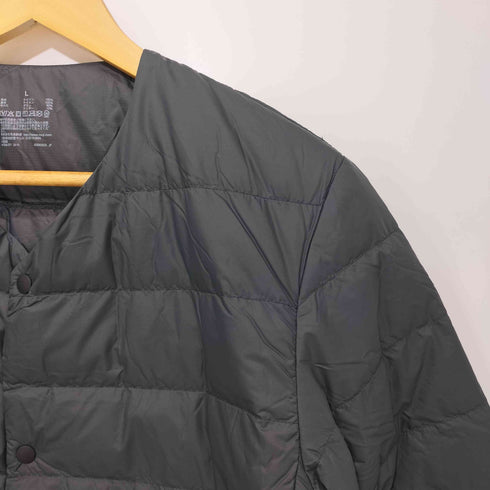 ムジルシリョウヒン 無印良品 23AW 軽量ダウンノーカラージャケット(帯電防止裏地) メンズ JPN:L