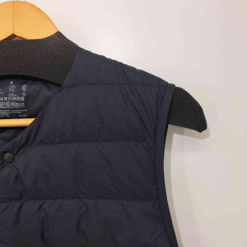 ムジルシリョウヒン 無印良品 23AW 軽量ダウンノーカラーベスト(帯電防止裏地) メンズ JPN:M