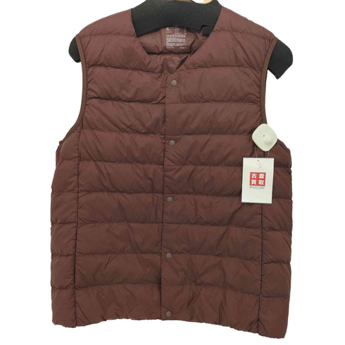 ムジルシリョウヒン 無印良品 23AW 軽量ダウンノーカラーベスト(帯電防止裏地) メンズ JPN:M