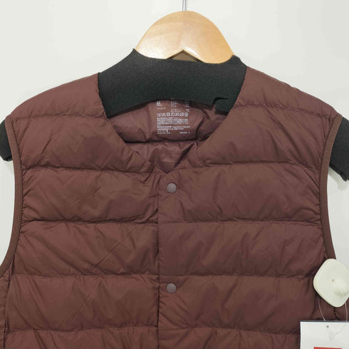ムジルシリョウヒン 無印良品 23AW 軽量ダウンノーカラーベスト(帯電防止裏地) メンズ JPN:M