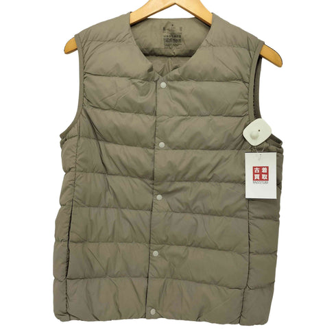 ムジルシリョウヒン 無印良品 23AW 軽量ダウンノーカラーベスト(帯電防止裏地) メンズ JPN:S