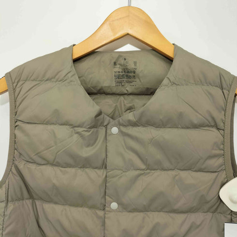 ムジルシリョウヒン 無印良品 23AW 軽量ダウンノーカラーベスト(帯電防止裏地) メンズ JPN:S