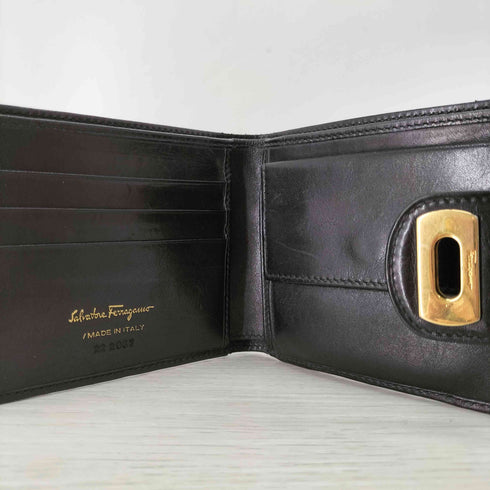サルヴァトーレフェラガモ Salvatore Ferragamo レザー二つ折り財布 レディース