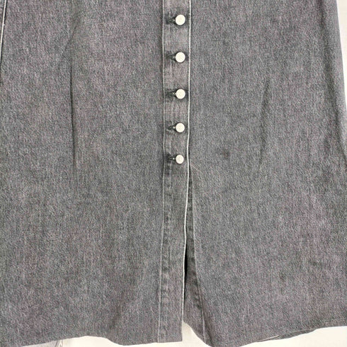 エムエムシックスメゾンマルジェラ MM6 Maison Margiela 19SS フロントボタンデザインデニムスカート レディース FR:36