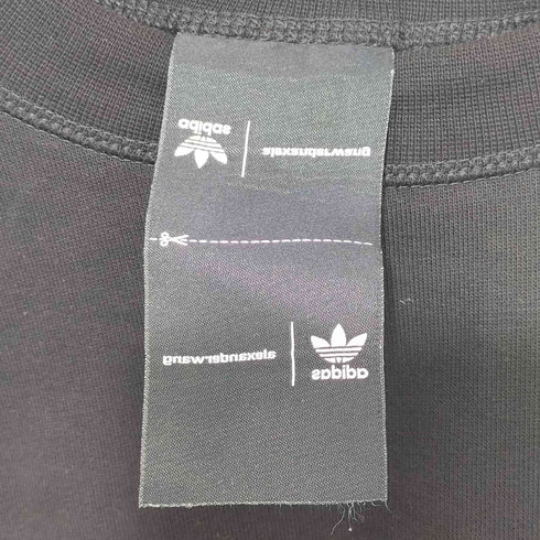 アディダス adidas 18SS コットン ナイロン 素材切替 再構築スウェット メンズ import:M