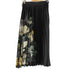 クラネ CLANE PAINTINGFLOWERPLEATSSKIRT ペインティングフラワーモチーフスカート レディース JPN:1