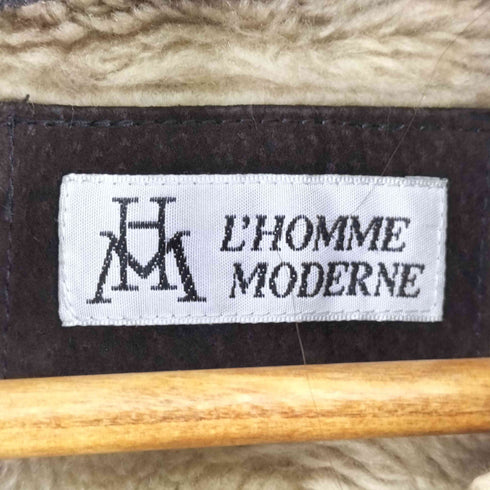 L′HOMME MODARNE ムートンジャケット メンズ