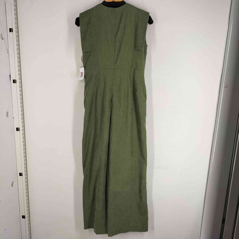 クラネ CLANE SQUARE SLEEVE ALL IN ONE モスグリーン レディース 1