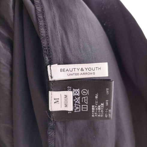 ビューティーアンドユースユナイテッドアローズ BEAUTY & YOUTH UNITED ARROWS 21aw レザーライクギャザー キャミワンピース ウォッシャブル レディース import:M