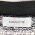 シンプリシテェ SIMPLICITE ツイードカーディガン レディース