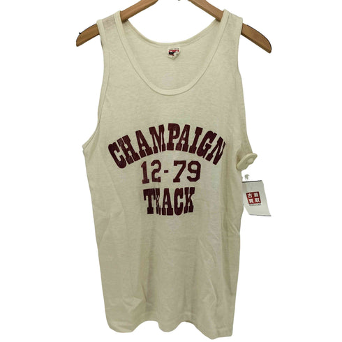 60s MASON athletic wear CHAMPAIGN 12-79 TRACKタンクトップ メンズ 38-40