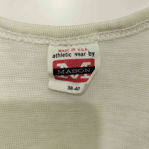 60s MASON athletic wear CHAMPAIGN 12-79 TRACKタンクトップ メンズ 38-40