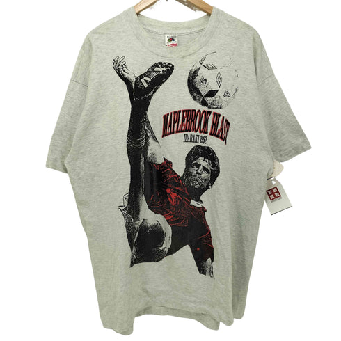 90S USA製 MAPLEBROOK BLAST 1992 クルーネック プリント Tシャツ メンズ JPN:XL