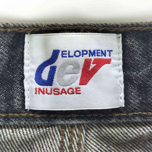 ディベロップメントインアスエイジ DEVINUSAGE WORK DENIM PANTS XXX1 BLACK メンズ JPN:S