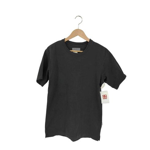 ヨウジヤマモトプールオム Yohji Yamamoto POUR HOMME 00SS アジアの不良期 クルーネックTシャツ 無地 袖裾シングル ピスネーム メンズ JPN:3