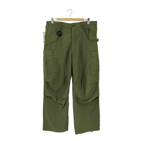 ユーエスアーミー U.S. ARMY 推定70s M-65 ミリタリーカーゴパンツ SERVAL ZIPPER メンズ