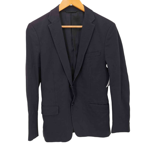 カルバンクライン CALVIN KLEIN 2Bヘリンボーン テーラードジャケット メンズ import:M