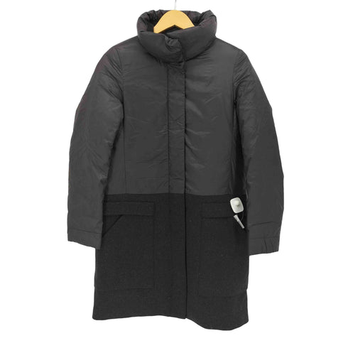 セブンティー SEVENTY ウール生地切替 ダウンコート レディース JPN:42