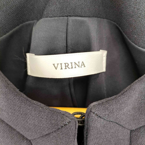 VIRINA お受験スーツ ノーカラージャケット フレアワンピース レディース import:XS