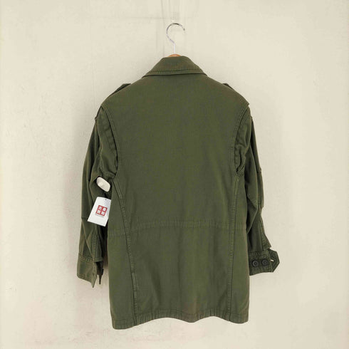 ザラ ZARA キルトライナー ミリタリージャケット レディース import:XS