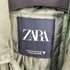 ザラ ZARA キルトライナー ミリタリージャケット レディース import:XS