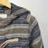 ホワイトマウンテニアリング WHITE MOUNTAINEERING ボーダー ダッフルコート メンズ JPN:L