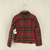 バーバリーブルーレーベル BURBERRY BLUE LABEL タータンチェック リバーシブル 中綿ジャケット レディース JPN:38