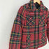 バーバリーブルーレーベル BURBERRY BLUE LABEL タータンチェック リバーシブル 中綿ジャケット レディース JPN:38