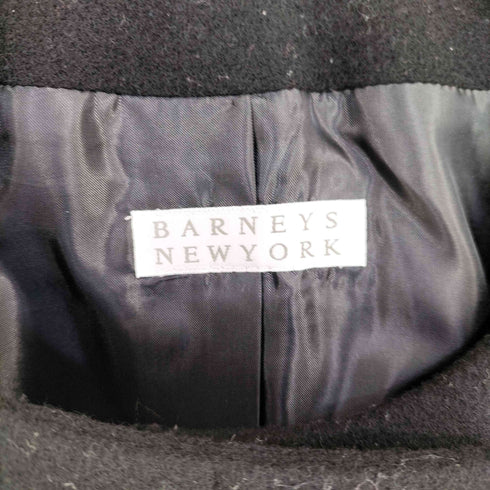 バーニーズニューヨーク BARNEYS NEWYORK ウール ノーカラーコート レディース JPN:36