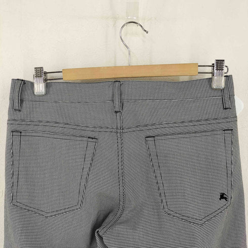 バーバリーブラックレーベル BURBERRY BLACK LABEL 千鳥格子 ストレートパンツ メンズ 73