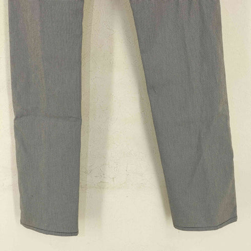 バーバリーブラックレーベル BURBERRY BLACK LABEL 千鳥格子 ストレートパンツ メンズ 73
