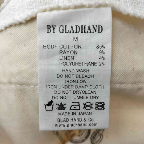 バイグラッドハンド BY GLADHAND 16SS 2タック ワークパンツ メンズ JPN:M