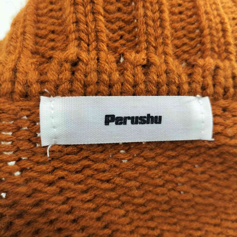ペルーシュ Perushu ダブルポケットルーズドライバーズニット メンズ JPN:L