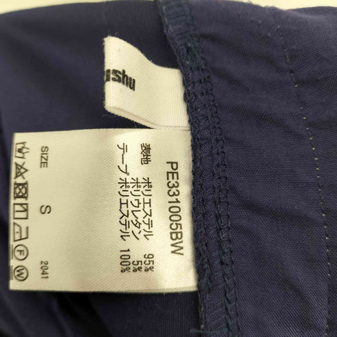 ペルーシュ Perushu サイドラインワイドパンツ メンズ JPN:S