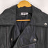 DASHAYU フェイクレザーライダースジャケット レディース JPN:XL