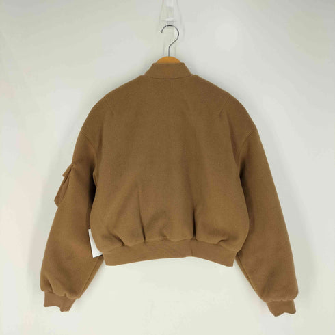 ザラ ZARA クロップド ボンバージャケット レディース import:S
