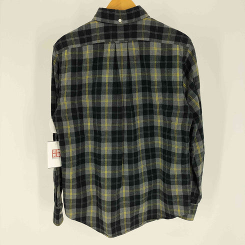 ジムフレックス GYMPHLEX 20AW L/S BD VIYELLA CHECK SHIRT ビエラ起毛 ボタンダウンチェックシャツ メンズ import:M