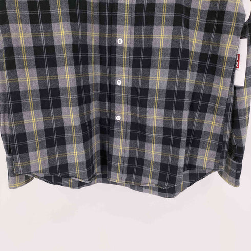 ジムフレックス GYMPHLEX 20AW L/S BD VIYELLA CHECK SHIRT ビエラ起毛 ボタンダウンチェックシャツ メンズ import:M