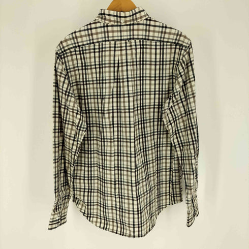 ジムフレックス GYMPHLEX 20AW L/S BD VIYELLA CHECK SHIRT ビエラ起毛 ボタンダウンチェックシャツ メンズ import:L