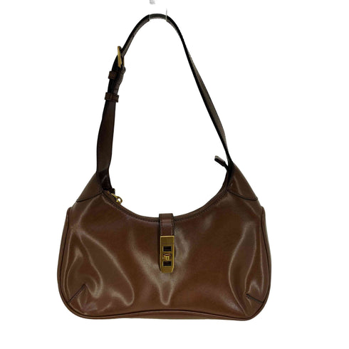 チャールズキース CHARLES & KEITH メタリックアクセント ホーボーバッグ レディース