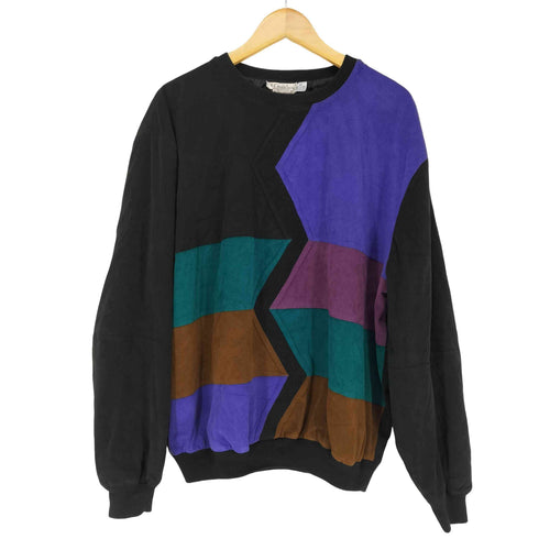 ST.CROIX KNITS USA製 マルチカラーピステ メンズ JPN:XL