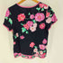 レオナール LEONARD 花柄 クルーネック Tシャツ カットソー レディース FR:42