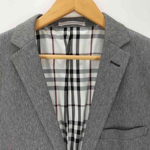 バーバリーブラックレーベル BURBERRY BLACK LABEL 裏地チェック柄 テーラードジャケット ノバチェック メンズ LL