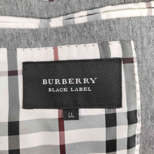 バーバリーブラックレーベル BURBERRY BLACK LABEL 裏地チェック柄 テーラードジャケット ノバチェック メンズ LL
