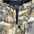 DETAILS SPORTSWEAR シルク100 総柄ブルゾンジャケット メンズ 2X